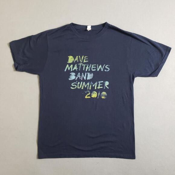 DAVE‎ MATTHEWS' BAND Summer 2010 Tee T-Shirt by Anvil Sustainable Concert Merch - Picture 8 of 15